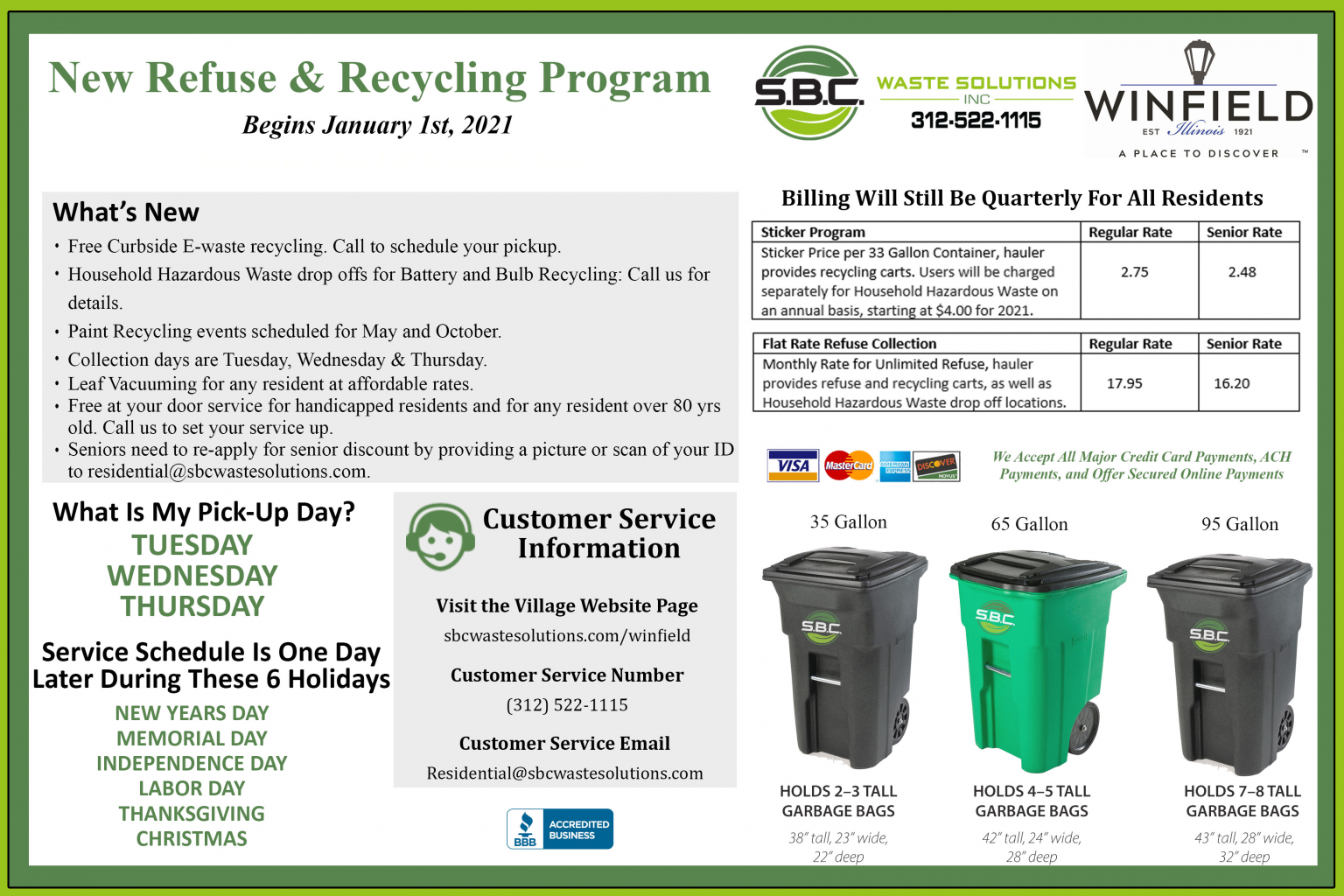 Winfield | SBC Waste Solutions Inc.